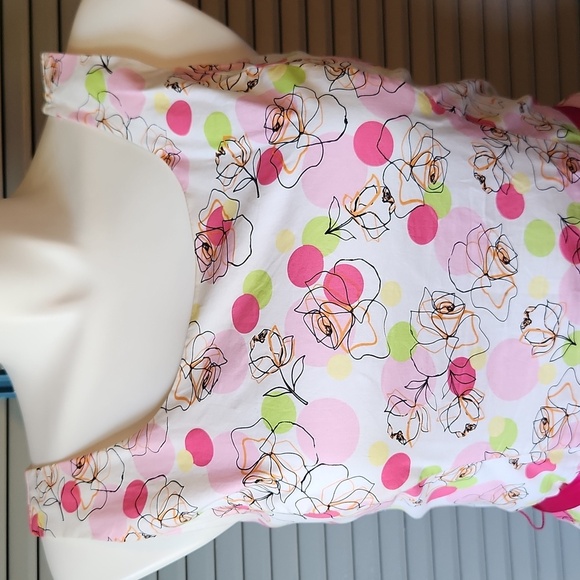 Vintage Sheri Martin NY Pink Floral Dress - Picture 3 of 12